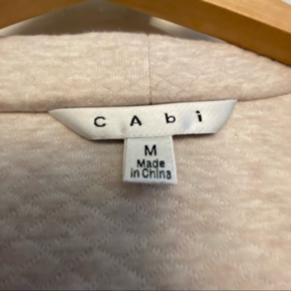 CAbi Quilted Asymmetrical Zip Fleece Moto Jacket - Picture 3 of 5